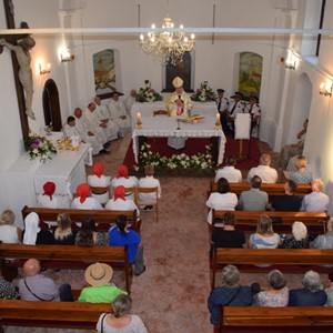 Biskup Šaško blagoslovio obnovljenu kapelu sv. Marije Magdalene u Mariji Bistrici